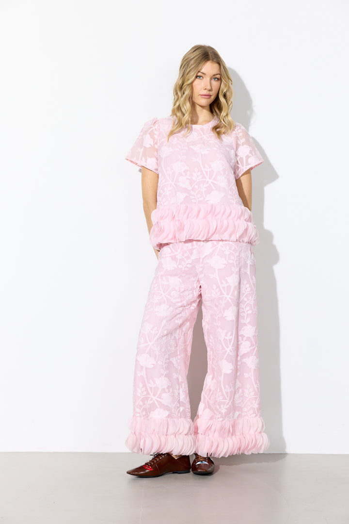 HUNKØN Aiko Blouse Blouses Pink