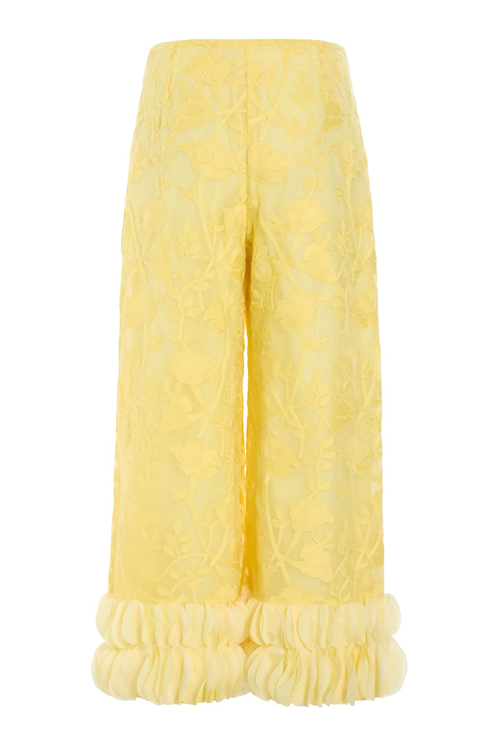 HUNKØN Aiko Trousers Trousers Yellow