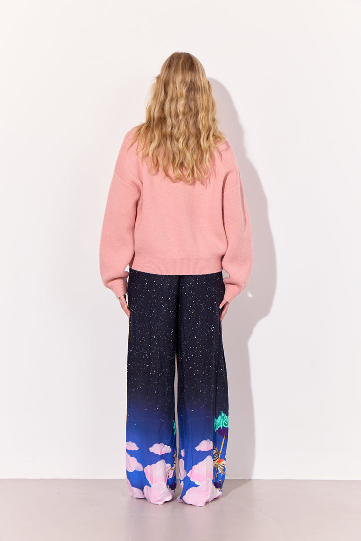 HUNKØN Alfie Knit Cardigan Cardigans Peach