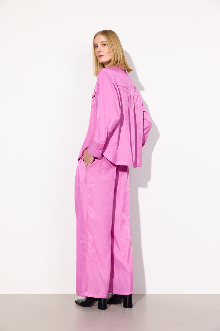 HUNKØN Andy Shirt Shirts Pink