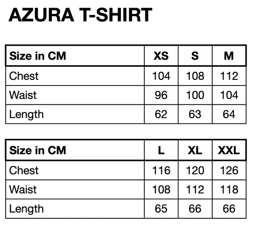 HUNKØN Azura T-shirt T-shirts White Ocean