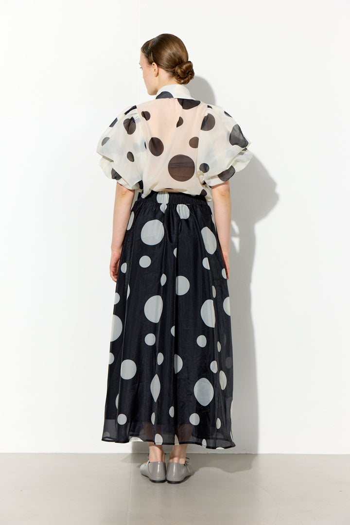 HUNKØN Blair Long Skirt Skirts Black