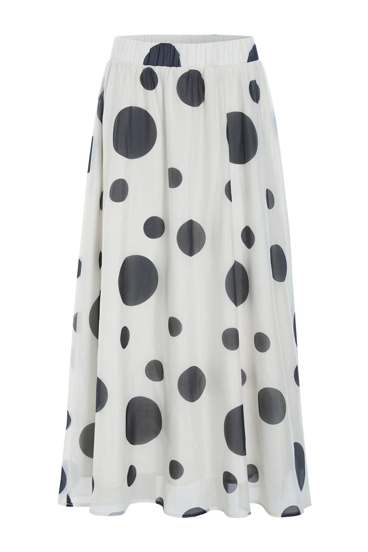 HUNKØN Blair Long Skirt Skirts White