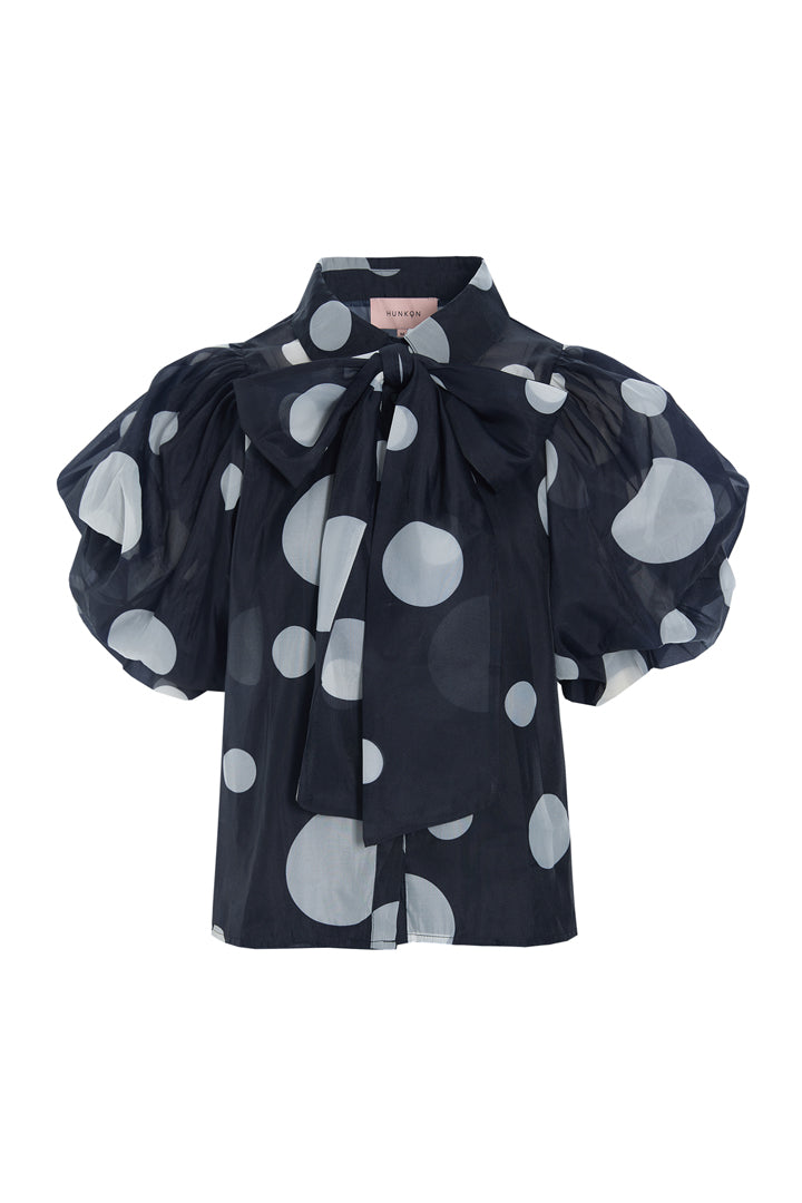 HUNKØN Blair Shirt Shirts Black