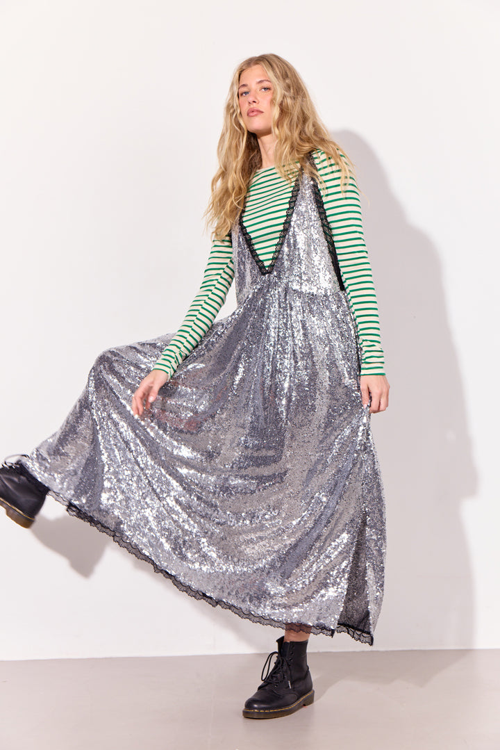 HUNKØN Bodil Dress Dresses Grey