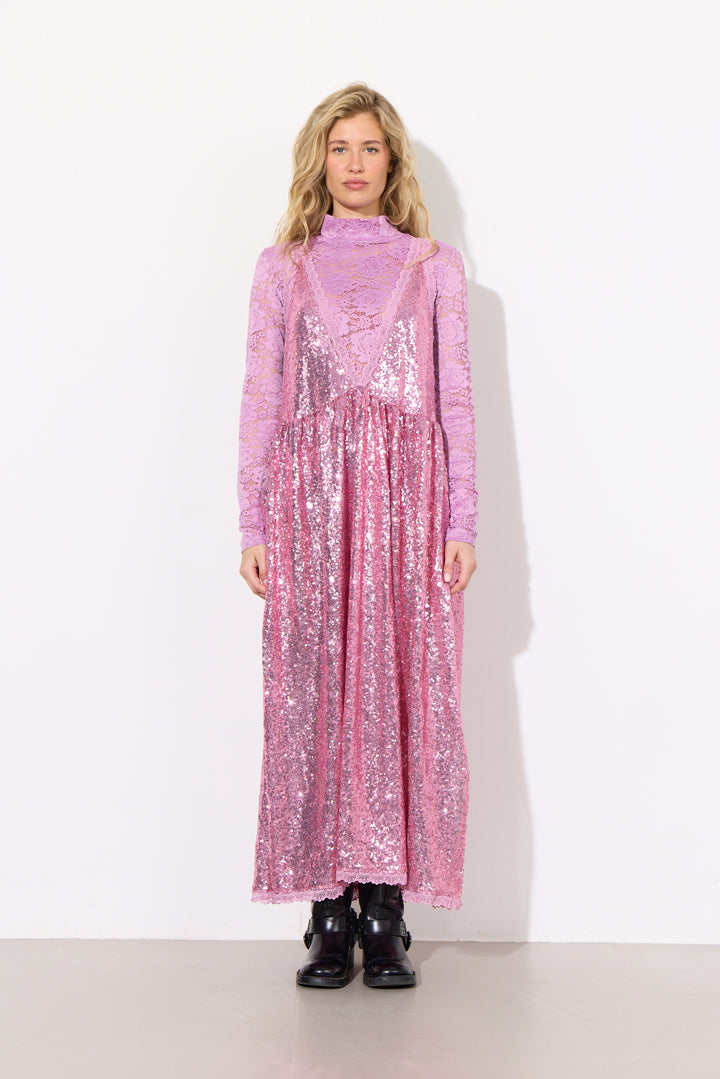 HUNKØN Bodil Dress Dresses Pink