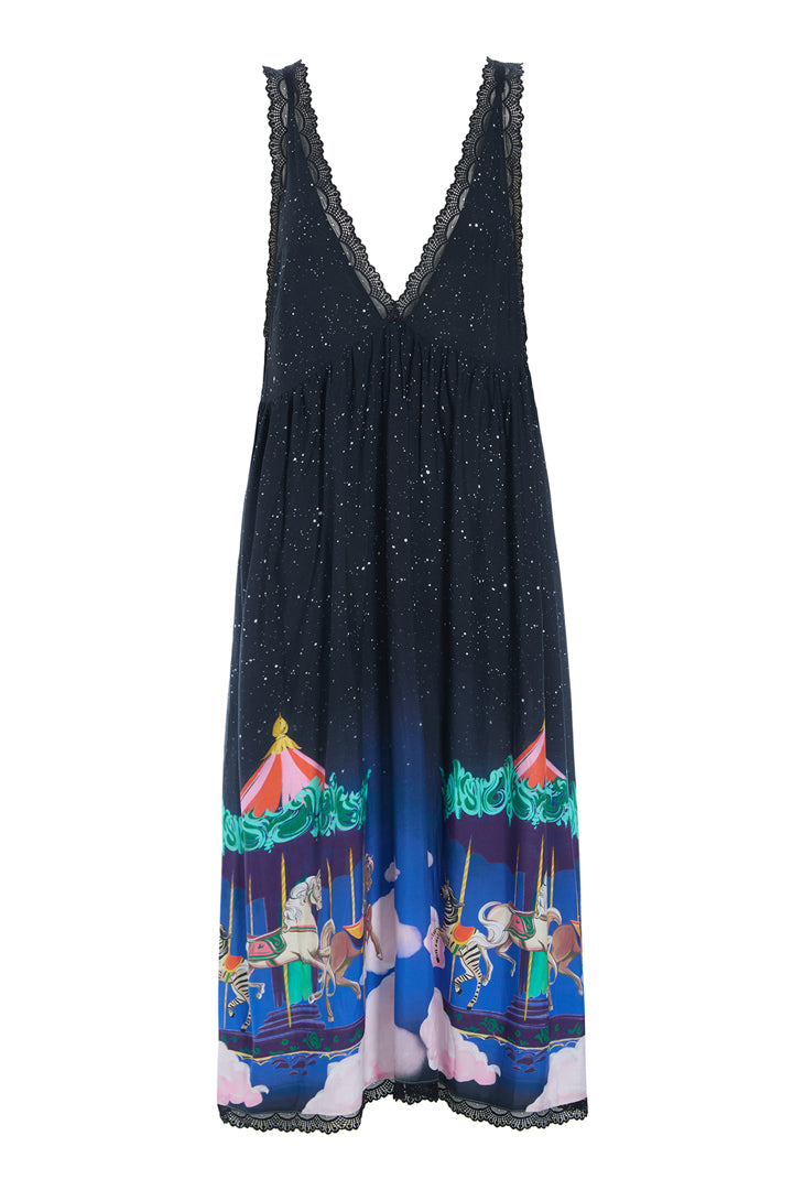 HUNKØN Calista Dress Dresses Dream Fairground Art Print