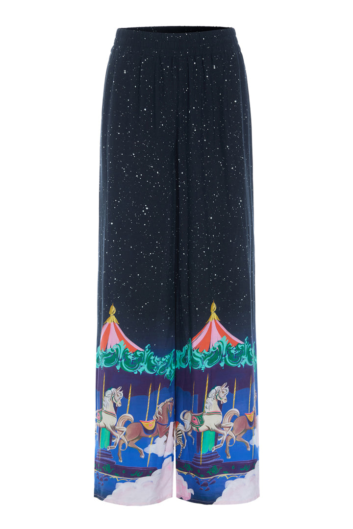 HUNKØN Calista Trousers Trousers Dream Fairground Art Print