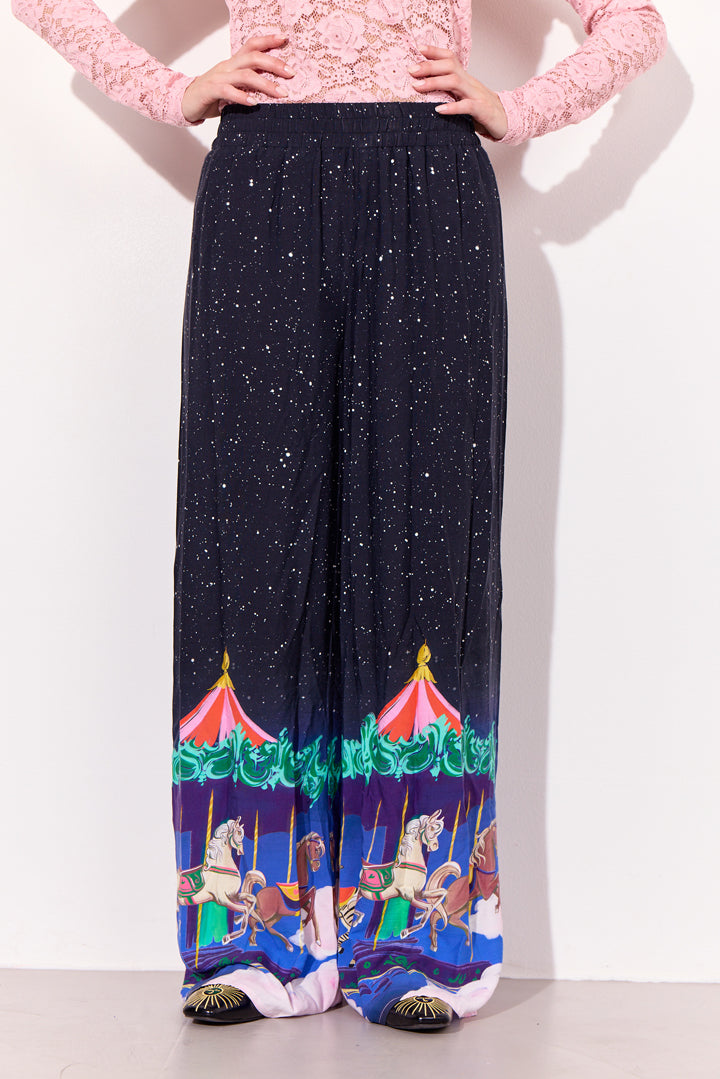 HUNKØN Calista Trousers Trousers Dream Fairground Art Print