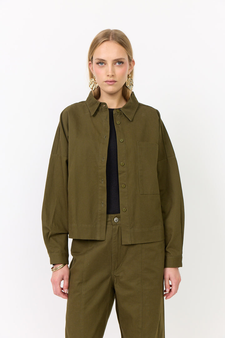 HUNKØN Camden Shirt Shirts Hunter Green