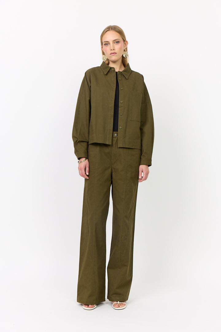 HUNKØN Camden Shirt Shirts Hunter Green