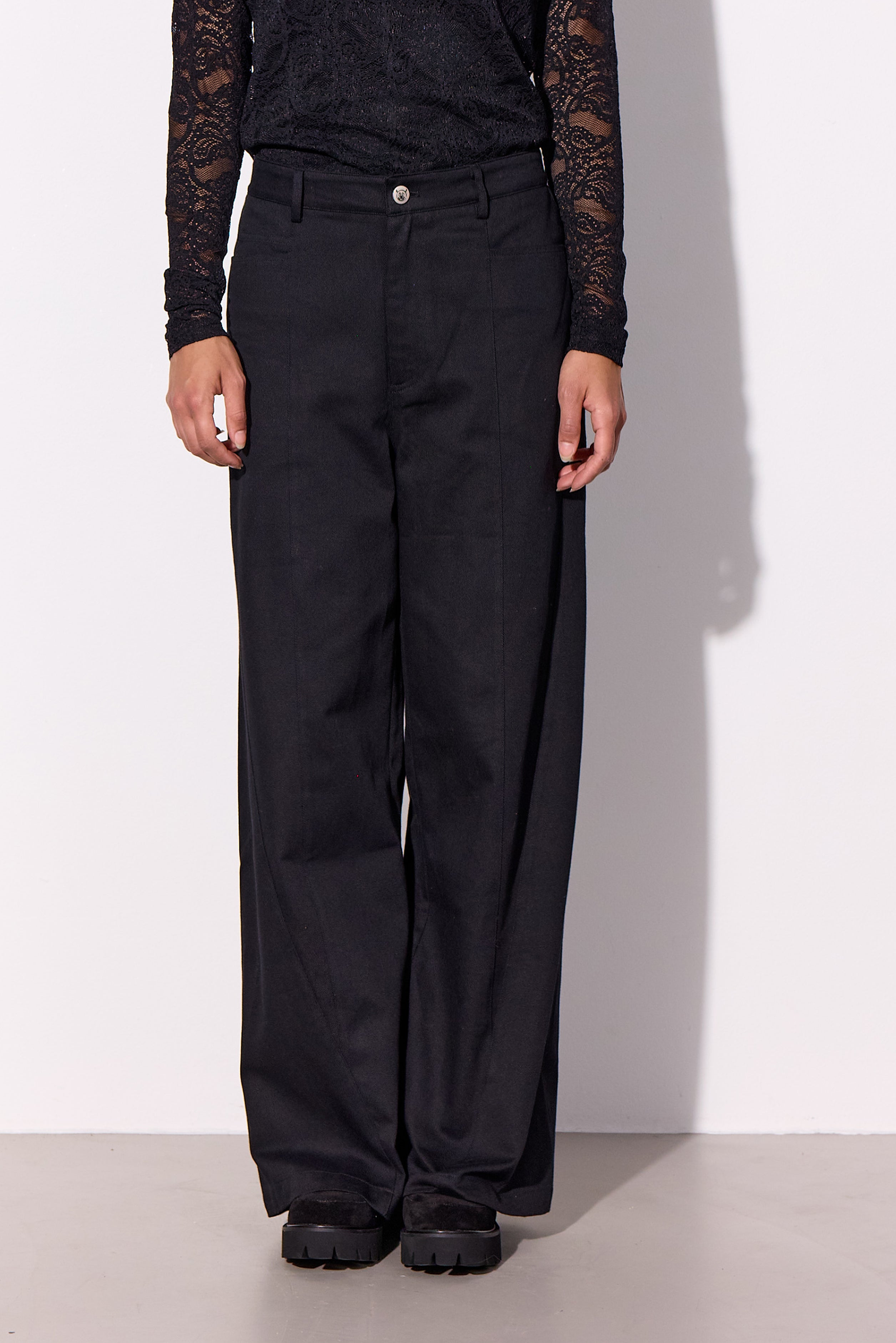 HUNKØN Camden Trousers Trousers Black