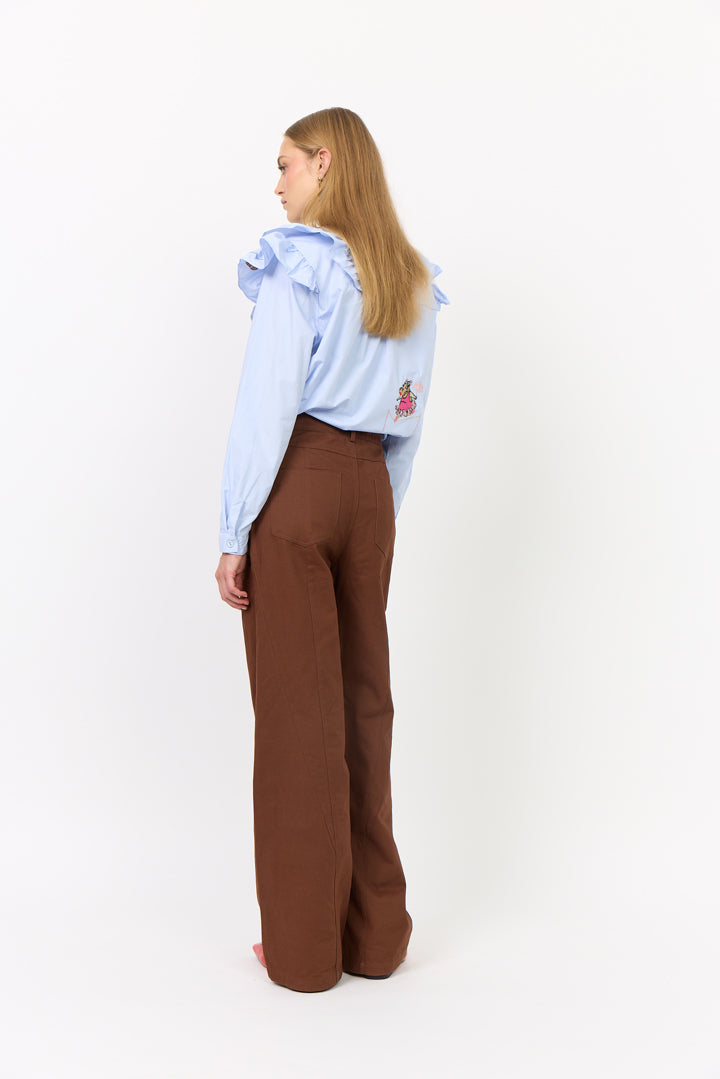 HUNKØN Camden Trousers Trousers Chocolate