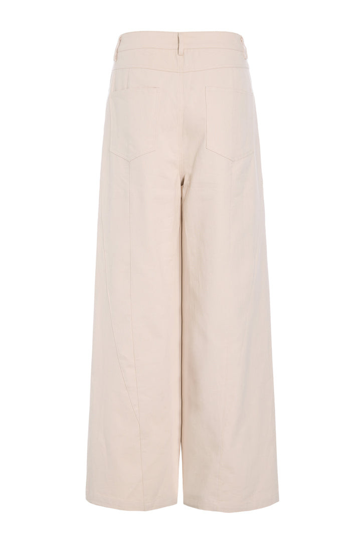 HUNKØN Camden Trousers Trousers Cream