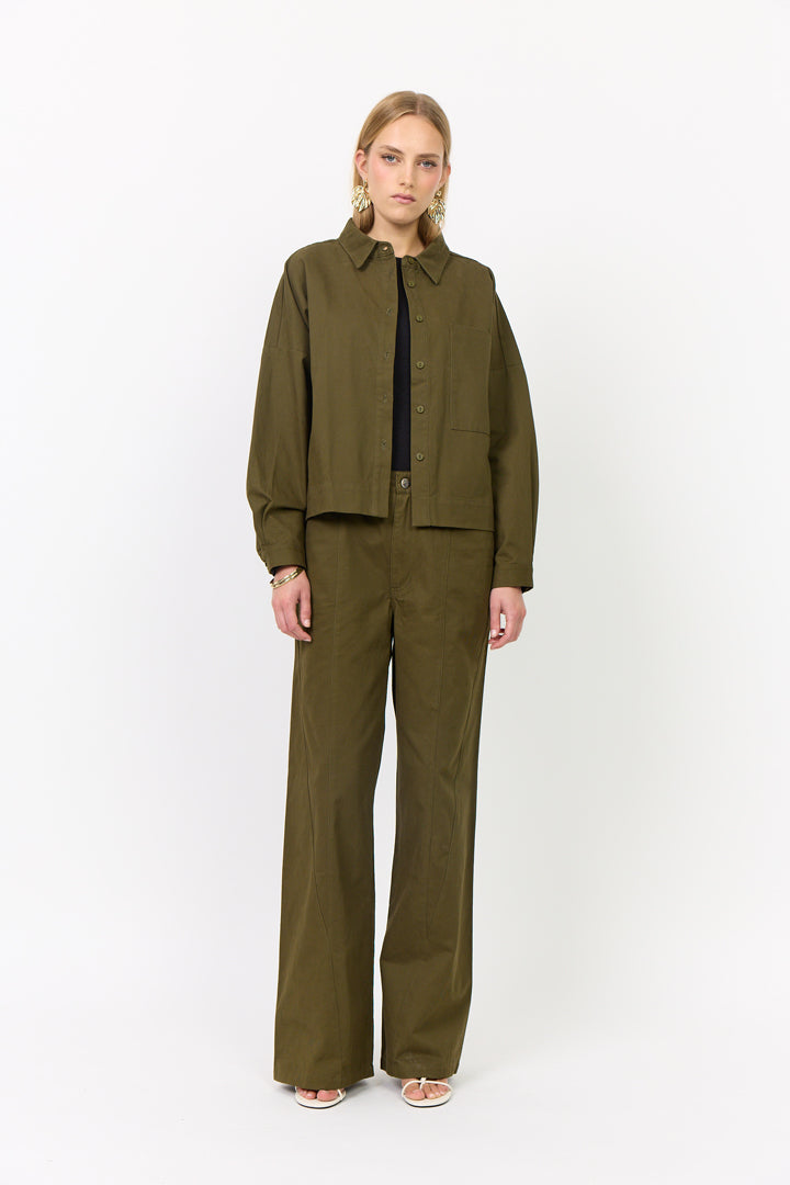 HUNKØN Camden Trousers Trousers Hunter Green