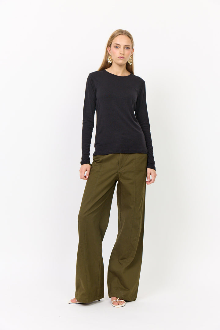 HUNKØN Camden Trousers Trousers Hunter Green