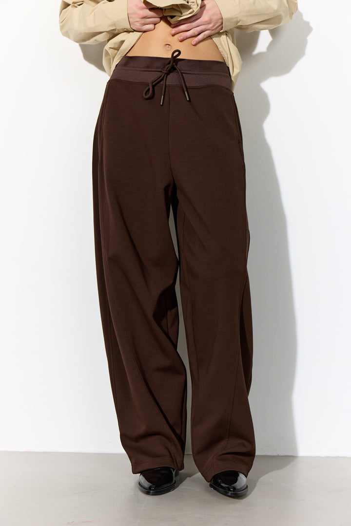 HUNKØN Chili Trousers Trousers Brown
