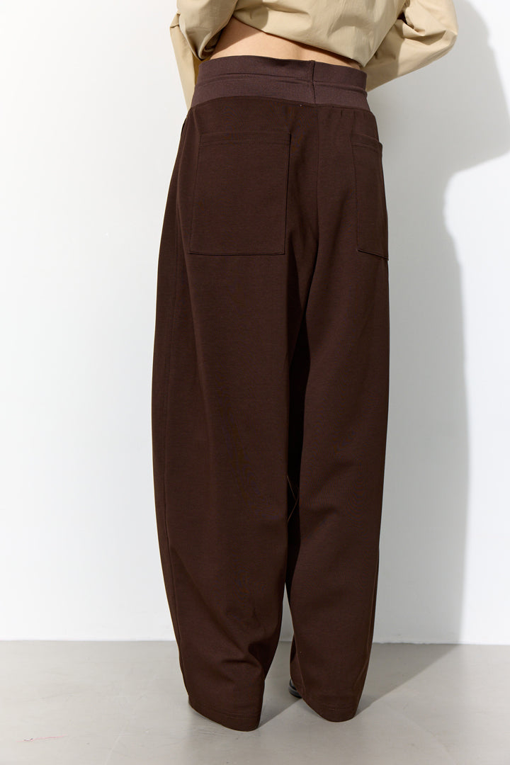 HUNKØN Chili Trousers Trousers Brown