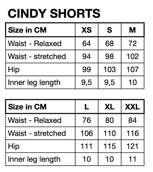 HUNKØN Cindy Track Shorts Shorts Lavender