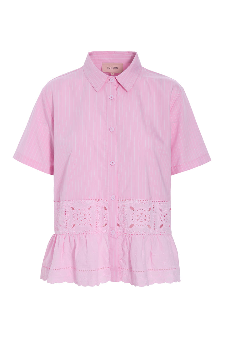 HUNKØN Cornelia Shirt Shirts Pink