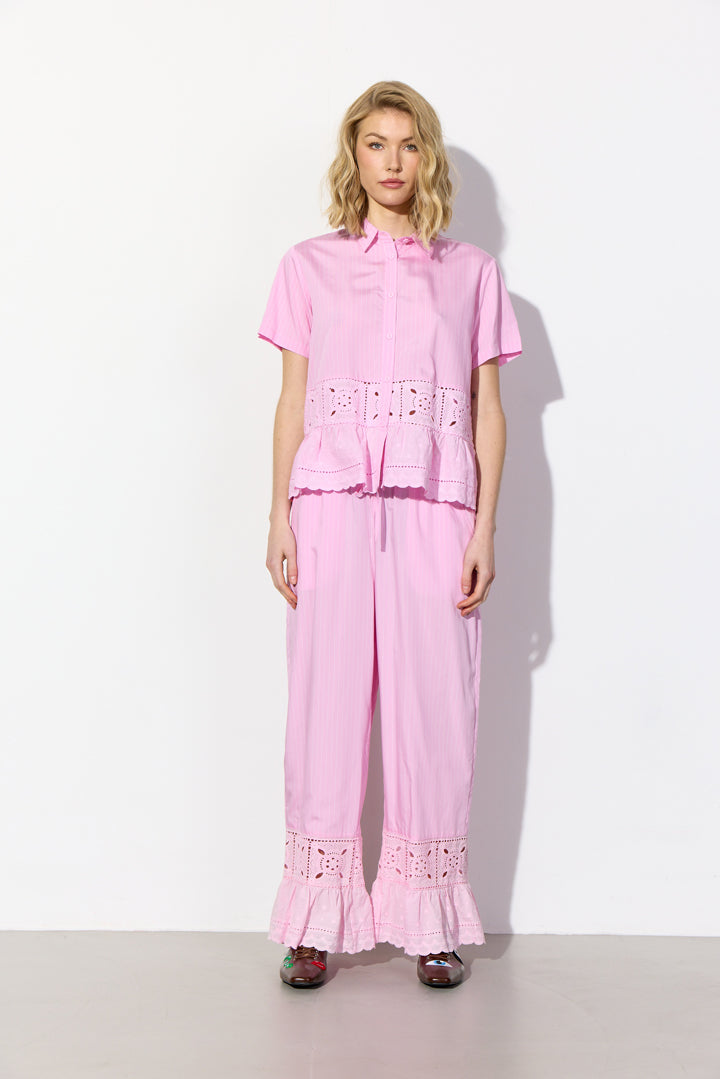 HUNKØN Cornelia Shirt Shirts Pink