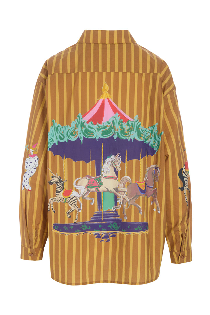 HUNKØN Cosmia Shirt Shirts Caramel Showstopper Art Print