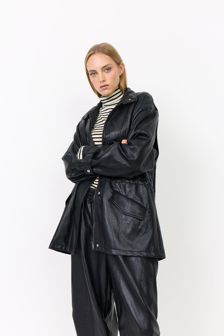 HUNKØN Daniela Jacket Jackets Black