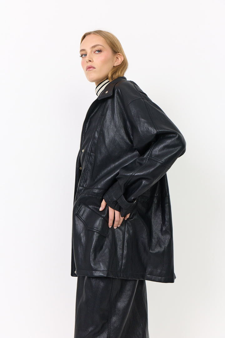 HUNKØN Daniela Jacket Jackets Black