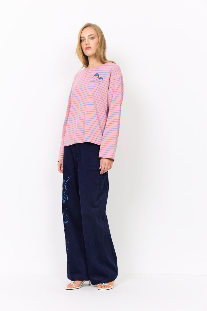HUNKØN Davy Blouse Blouses Rose