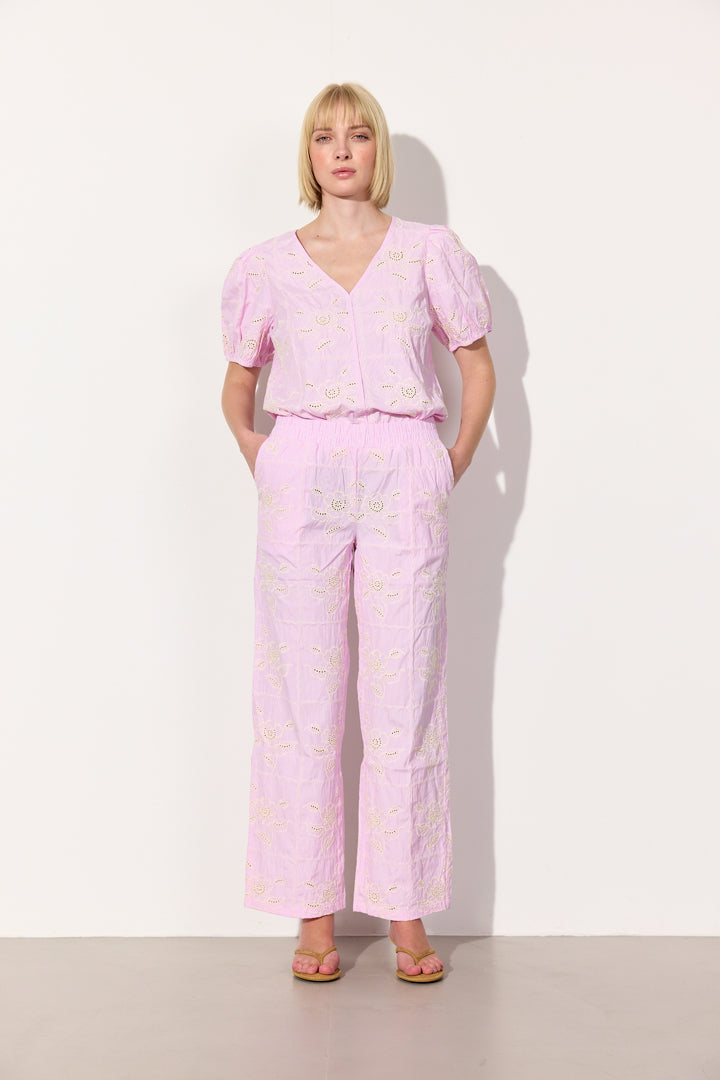 HUNKØN Ditte Trousers Trousers Pink