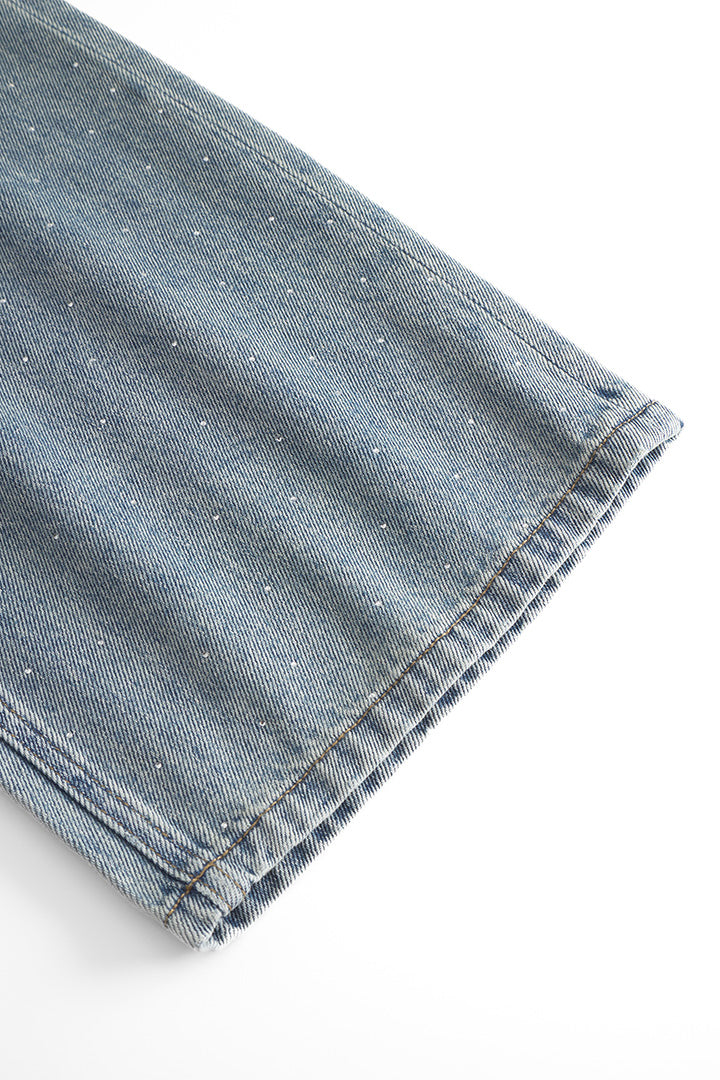 HUNKØN Dolly Denim Trousers Trousers Light Denim