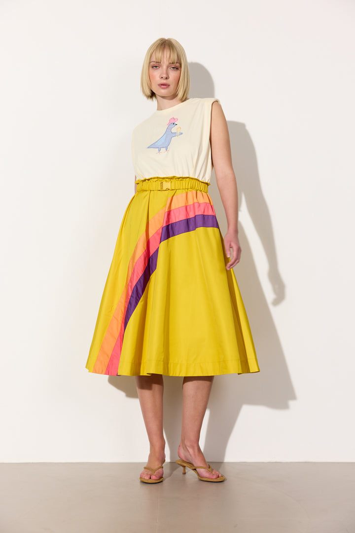 HUNKØN Dove Dress Dresses Yellow