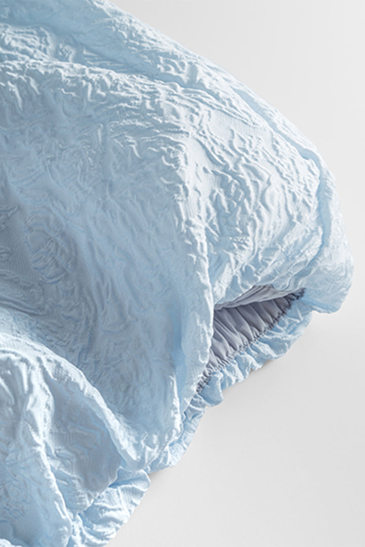 HUNKØN Ebba Wing top Tops Light Blue