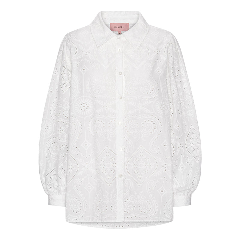 HUNKØN Eline shirt Shirts White
