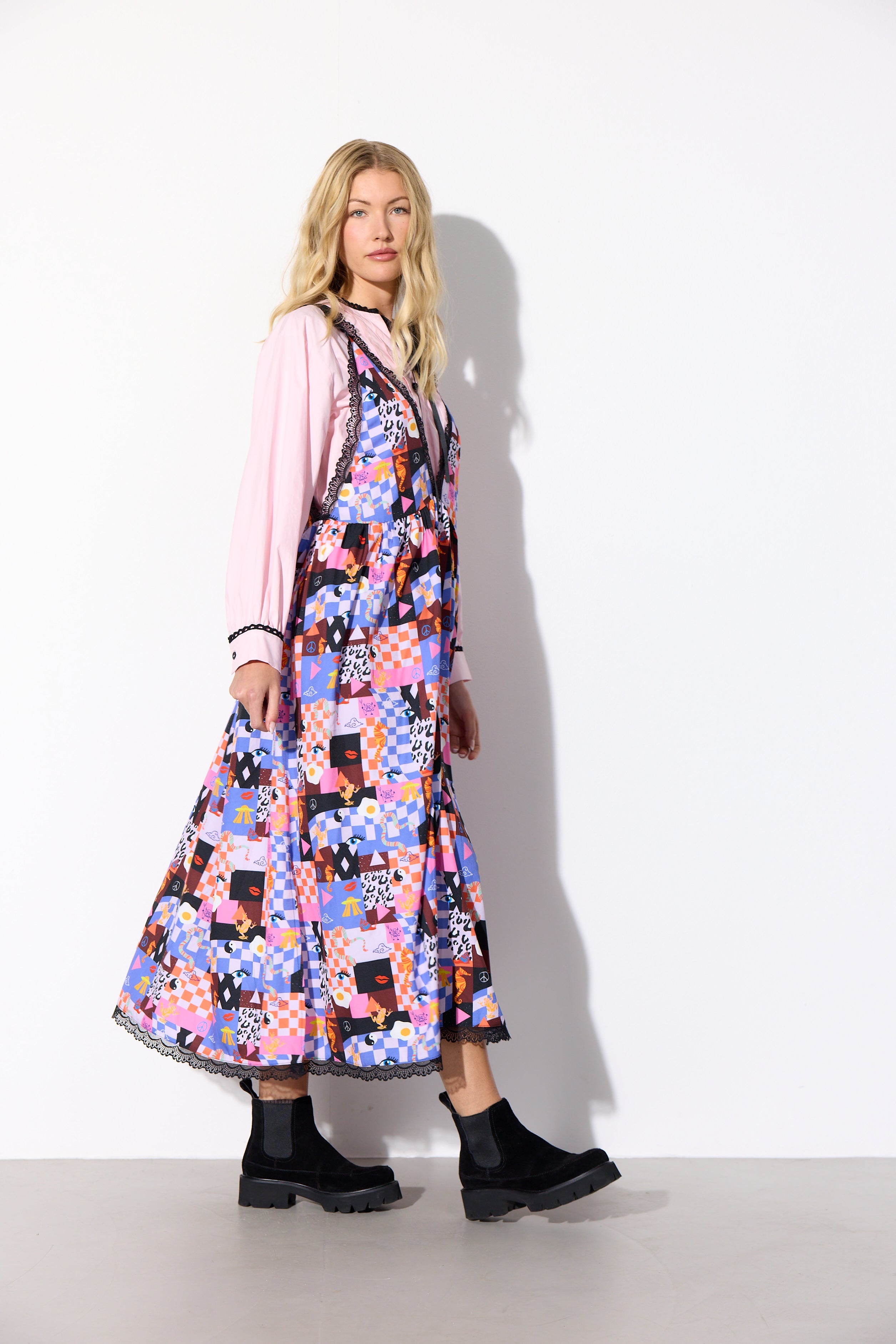 HUNKØN Ellen Dress Dresses Multiverse Art Print