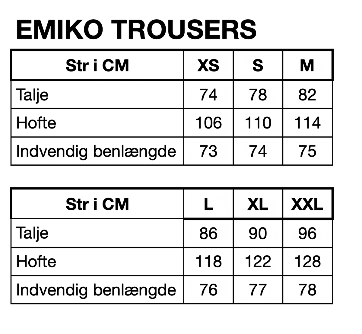 HUNKØN Emiko Trousers Trousers Brown