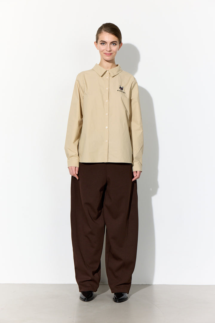HUNKØN Esme Shirt Shirts Beige