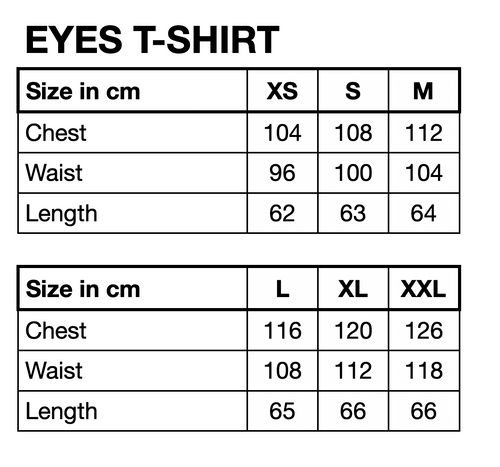 HUNKØN Eyes T-shirt T-shirts Look at me Art Print