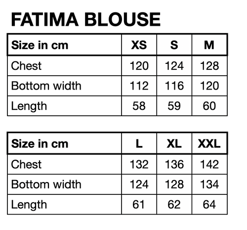 HUNKØN Fatima Blouse Blouses Mixed Glitter