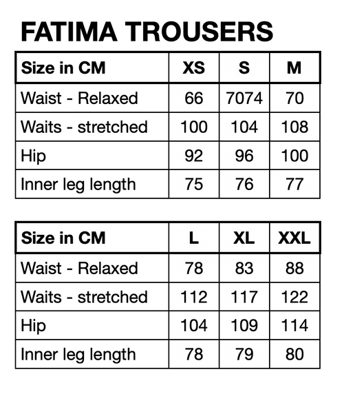 HUNKØN Fatima Trousers Trousers Mixed Glitter