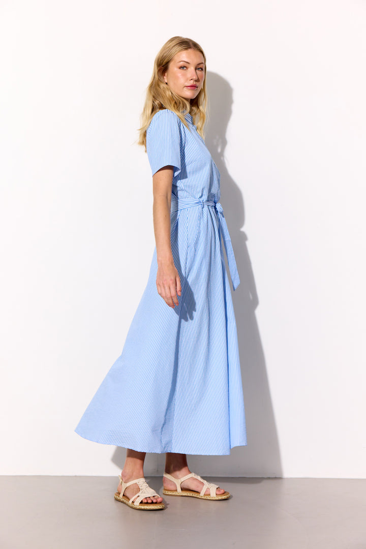HUNKØN Gudrun Dress Dresses Blue