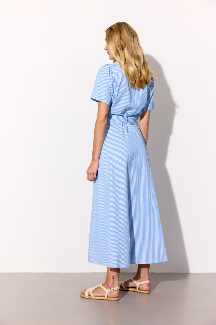 HUNKØN Gudrun Dress Dresses Blue