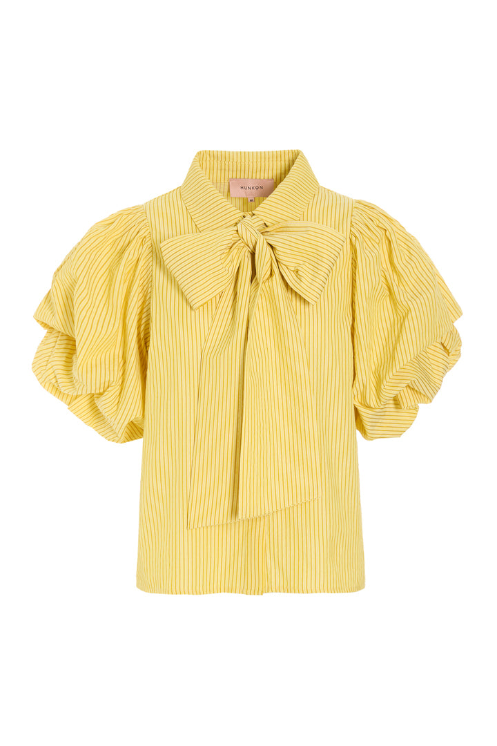 HUNKØN Gudrun Shirt Shirts Yellow