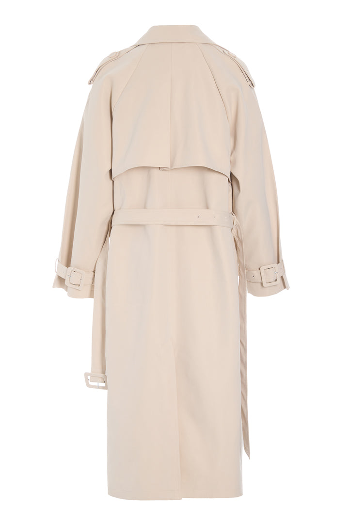 HUNKØN Gunilla Trenchcoat Coats Cream