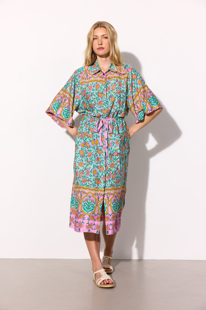 HUNKØN Helene Kimono Kimonos Mint