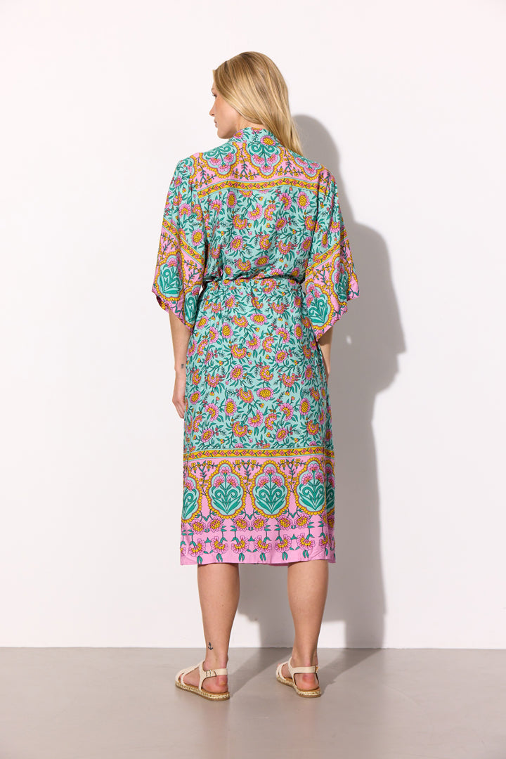 HUNKØN Helene Kimono Kimonos Mint