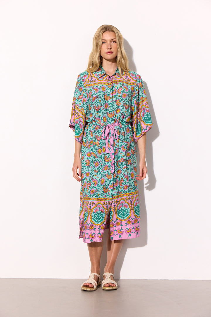 HUNKØN Helene Kimono Kimonos Mint