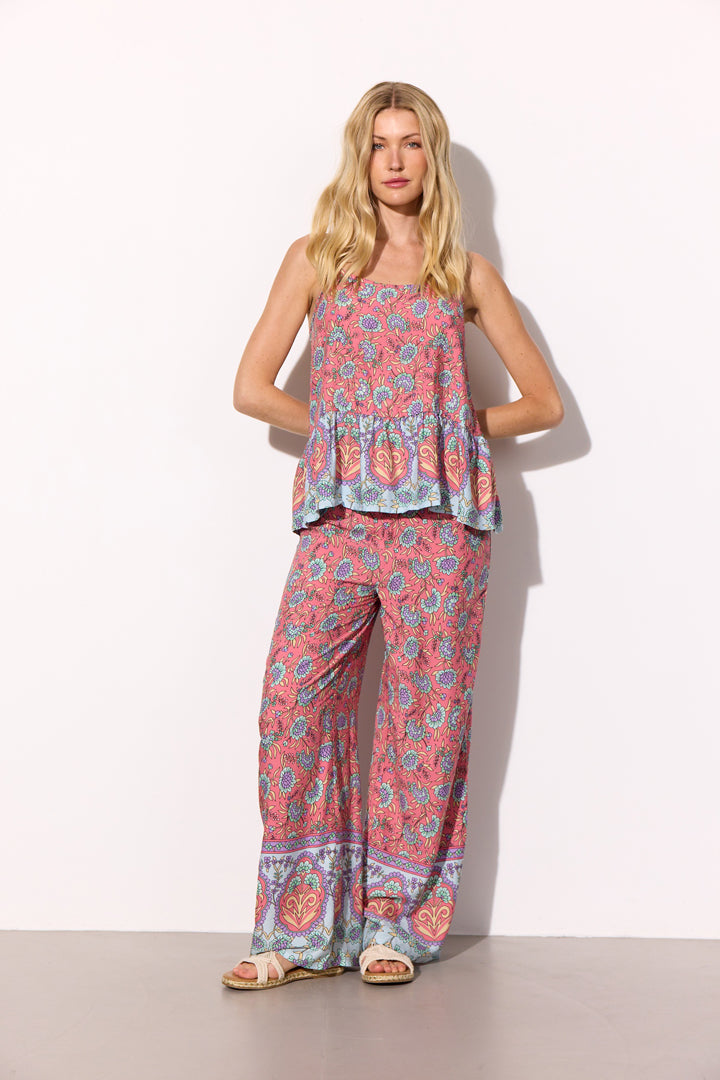 HUNKØN Helene Trousers Trousers Berry