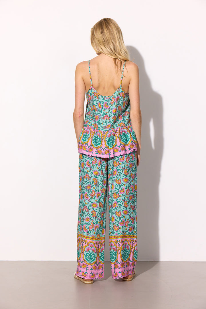 HUNKØN Helene Trousers Trousers Mint