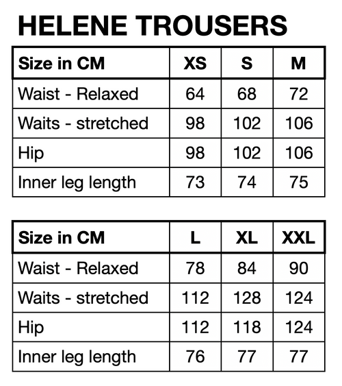 HUNKØN Helene Trousers Trousers Bird Green